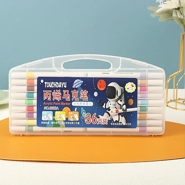 Marcador Acrilico Punta Fina x36 Unidades 9053A