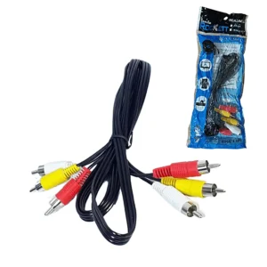 Cable DV 3RCA a 3RCA 1.5mts ROCKETT