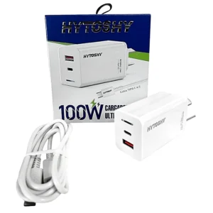 D03030204.webp Cargador Hytoshy 100W HY-100W 1 Tipo C 1 Tipo A