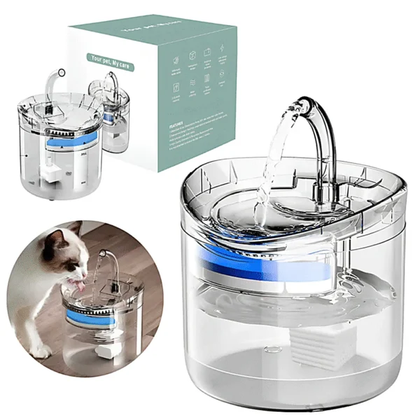 Bebedero Fuente de Agua Mascotas Recirculante JR35