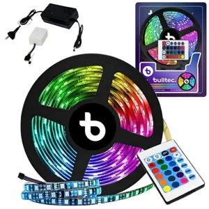 Tira LED RGB 5mts con Control Remoto BULLTEC 5050