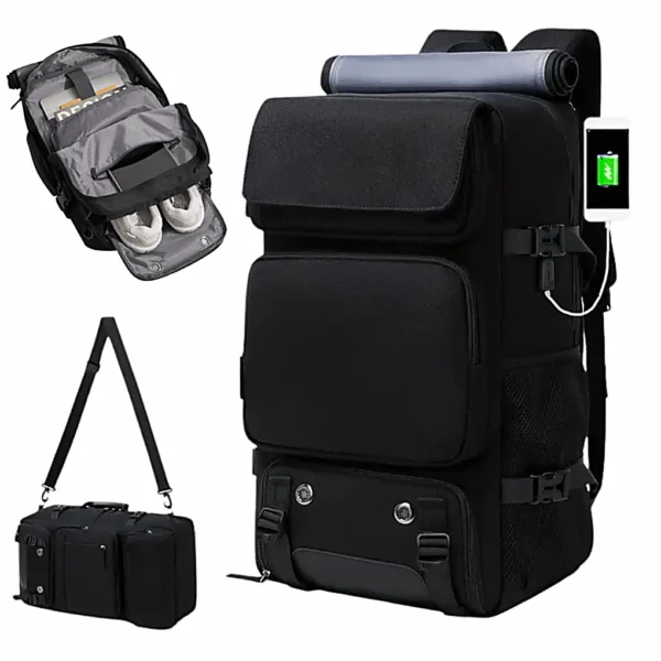 Maletin Mochila de Viaje Impermeable SHERBEI W11