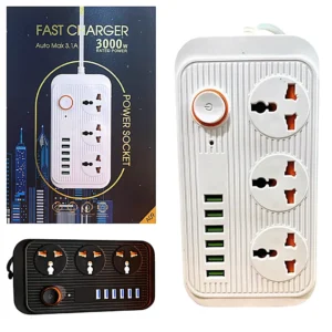 Zapatillas Prolongador Fast Charger 3000W A09