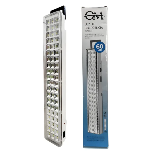 LUZ DE EMERGENCIA 60LED 220V M8817