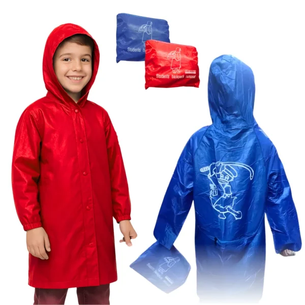 Piloto de Lluvia para Niños STUDENT BACKPACK