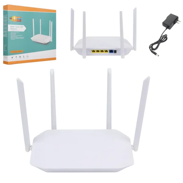 Router Wifi 4 Antenas B450L