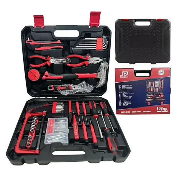 Kit de Herramientas 108 Piezas Multifunción Con Maletin Stardom