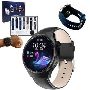 D04020031.webp Reloj Smartwatch Redondo 8 en 1 WATCH 4 PRO SUIT
