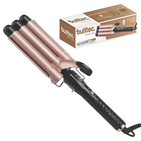 Rizador de Pelo 3 Pinzas AVOCADO 3D POWER BULLTEC