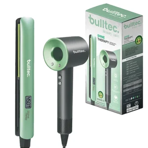 Set de Secador Ultra Rapido y Plancha de Pelo SHINE BULLTEC