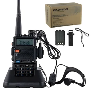 Handy Walkie Talkie Profesional x1 Receptor con Bateria Recargable BAOFENG BF-5R