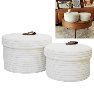 Organizador Panera Con tapa BLANCA x2 HOG0699