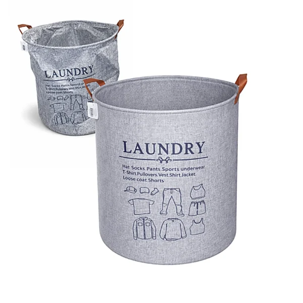 Canasto Plegable para Ropa HOG0690