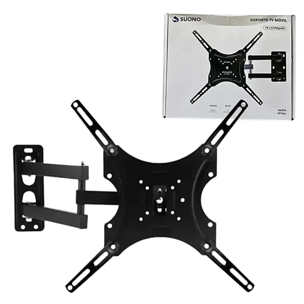 Soporte Para TV 14″ a 55″ Doble Brazo SUONO