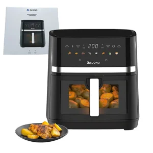 Freidora De Aire con Ventana Suono Panel Digital 8l 1800w