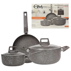 Juego de Ollas x5 Pcs OM