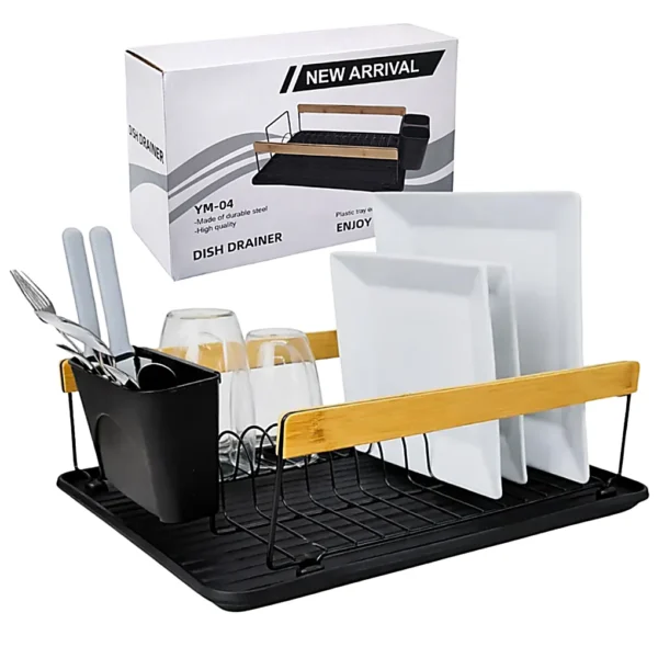 Escurridor de Platos con Cubiertero YM-04