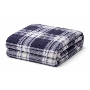 MANTA TEJIDA A CUADROS EBN036