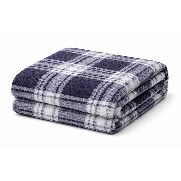 MANTA TEJIDA A CUADROS EBN036