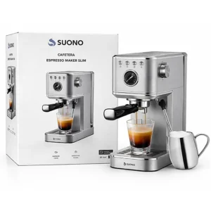 Cafetera Vintage Espresso Maker Slim 20Bar SUONO 203