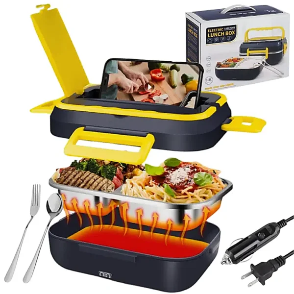 Lonchera con Calentador Electrico y Cubiertos ELECTRIC LUNCH BOX