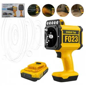 Soplador de Aire Portatil Con Linterna Violent Fan F023