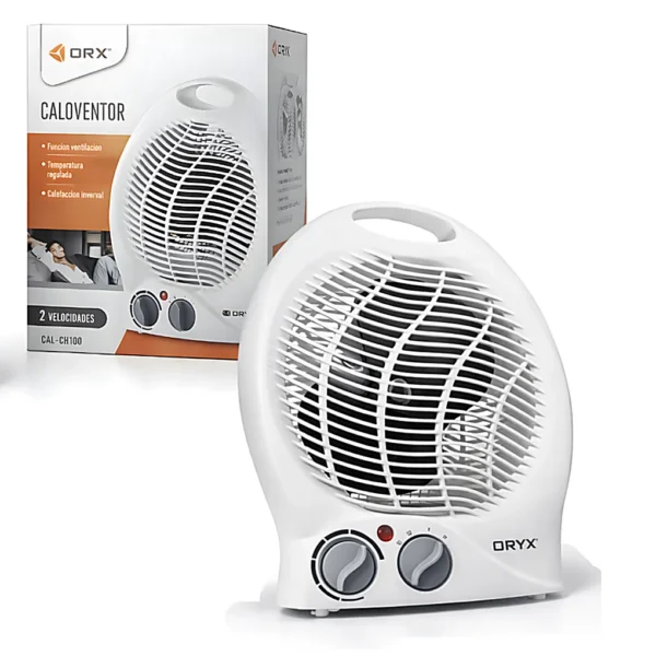 Caloventor Oryx Blanco Con Termostato 2000W CH100