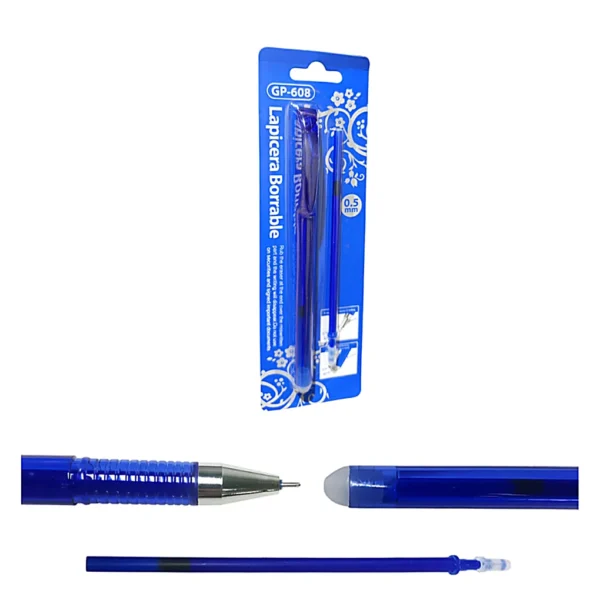 Lapicera Borrable + Repuesto GP-608