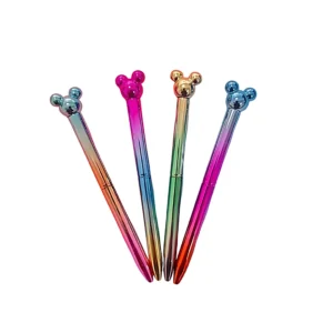 Lapicera Osito Colores Tornasolado x Unidad