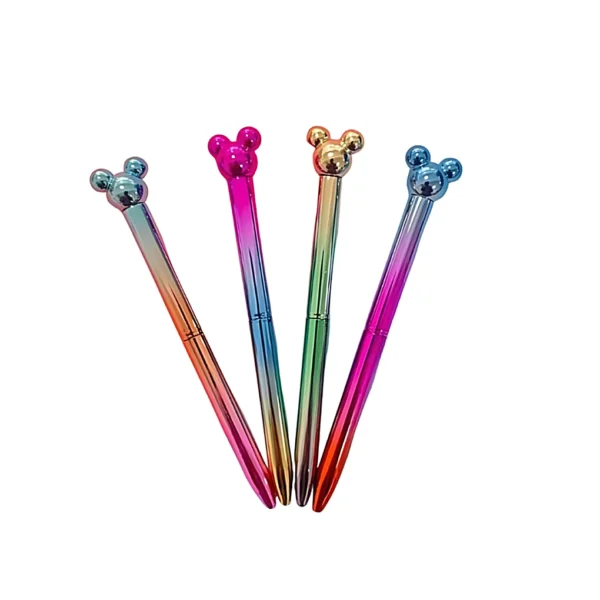 Lapicera Osito Colores Tornasolado x Unidad