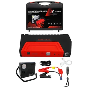 Arrancador Auto Moto Cargador Bateria Portatil