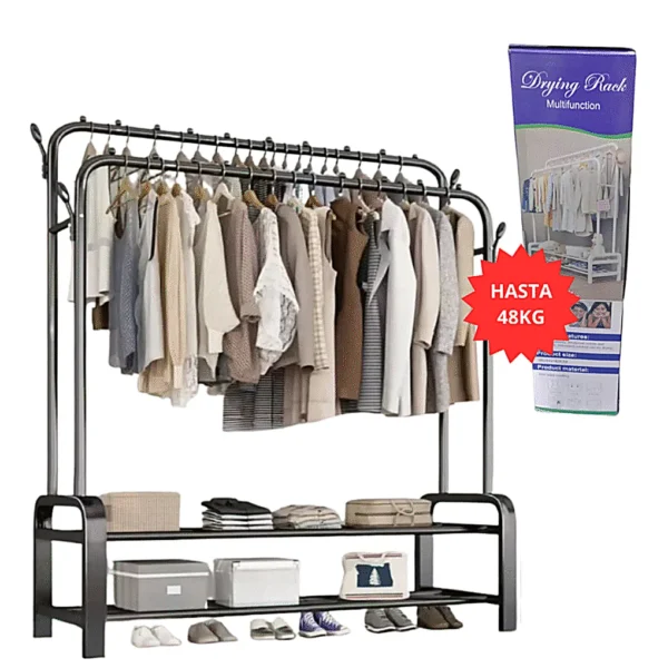 Perchero Doble Hasta 48Kg DRYING RACK MULTIFUNCTION