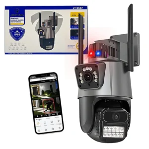 Camara de Seguridad Doble Lente JORTAN JT-9689