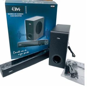 Barra de Sonido con Woofer 90W OM-60215S-90