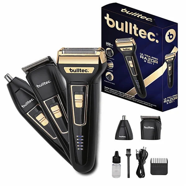 Maquina Rasuradora 3 en 1 ULTRA PRO RAZOR BULLTEC