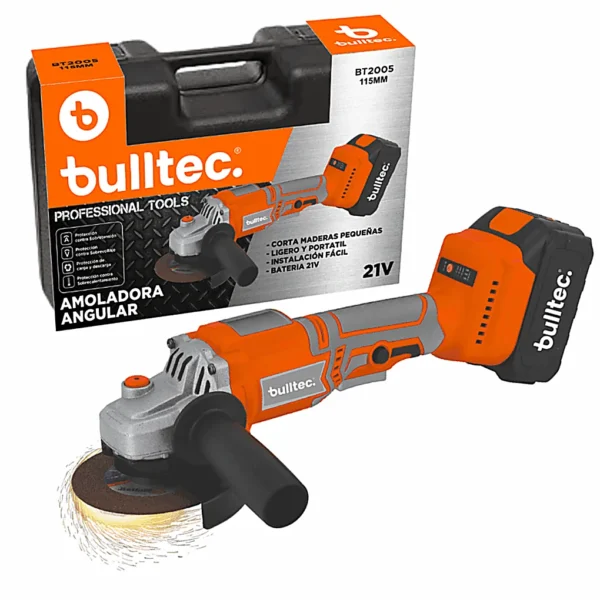 Amoladora Angular Inalambrica BULLTEC BT2005
