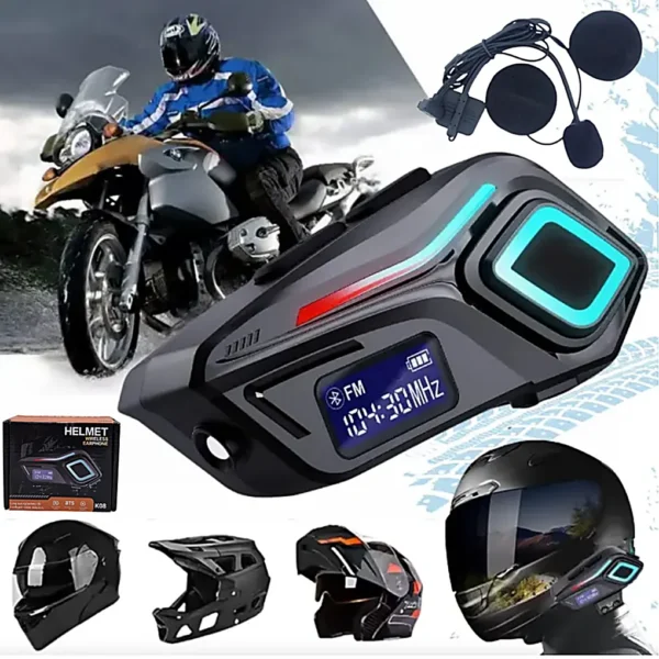 Auricular Para Casco HELMET WIRELESS K08