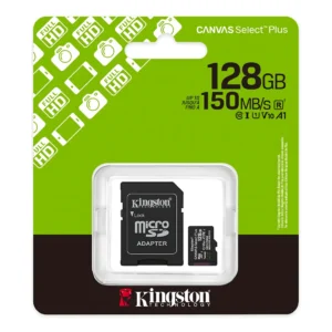 Micro sd 128gb clase 10 Kingston Gen 3 Canvas Select Plus 150mb/s
