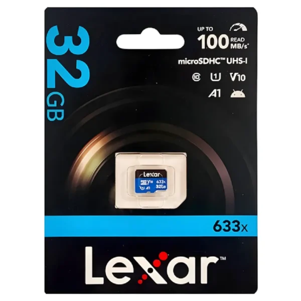Micro sd 32gb clase 10 U3 Lexar 633x