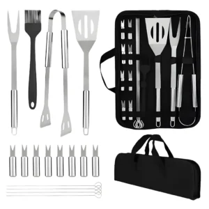 Kit Parrillero con Pinchos x16Pcs en Estuche ACC0176/0206