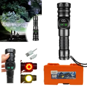 Linterna Portátil Magnética Multifuncional Luz Lateral Ogaan 2860