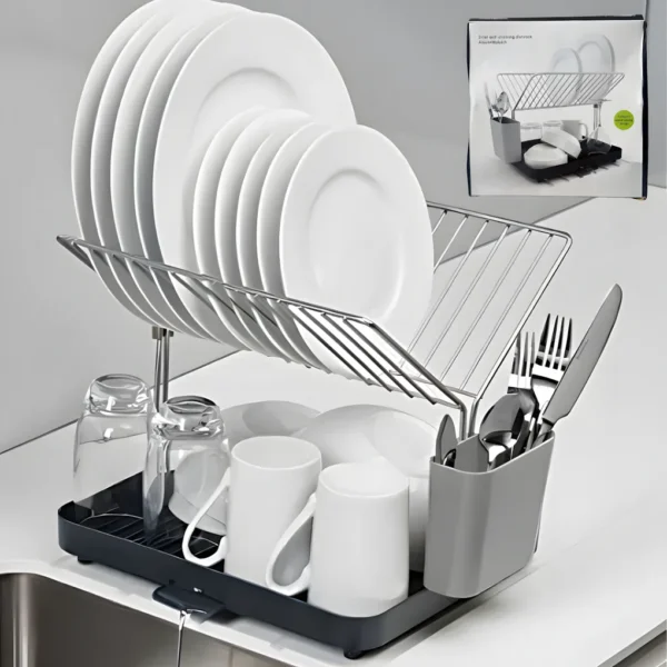 SECAPLATOS 2 TIER SHELF A-565