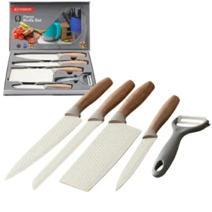 Set de Cuchillos x6Pcs KUNSION IS53497