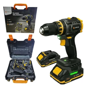 Taladro Inalambrico con 2 Baterias Recargables ORYX OR-TR100