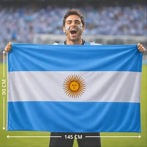 D01030211.webp Bandera de Argentina 90x145cm 2026WC-03