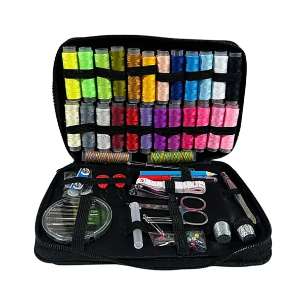 KIT DE COSTURA CON HILOS/AGUJAS X60PCS KM-61395