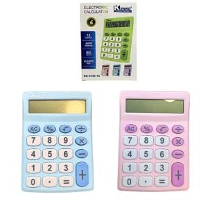Calculadora Kenko Celeste o Rosa KK-5133-12