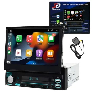 Estereo Bluetooth Con Pantalla Tactil Retractil 7″ Pulgadas STARDOM 9903