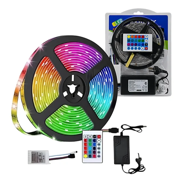 D01020103.webp Tira LED RGB de 5 Metros HYTOSHY 5050/5048