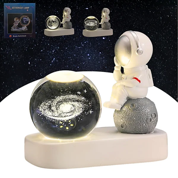 D01020587.webp Lampara LED Astronauta con Esfera de Cristal QC10